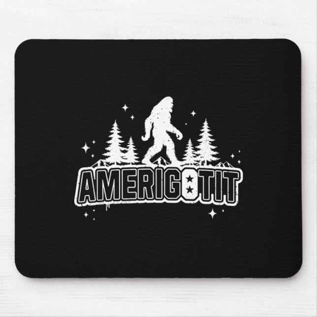 Mousepad Camiseta Meme Divertido Amerigotit 2025  (Frente)