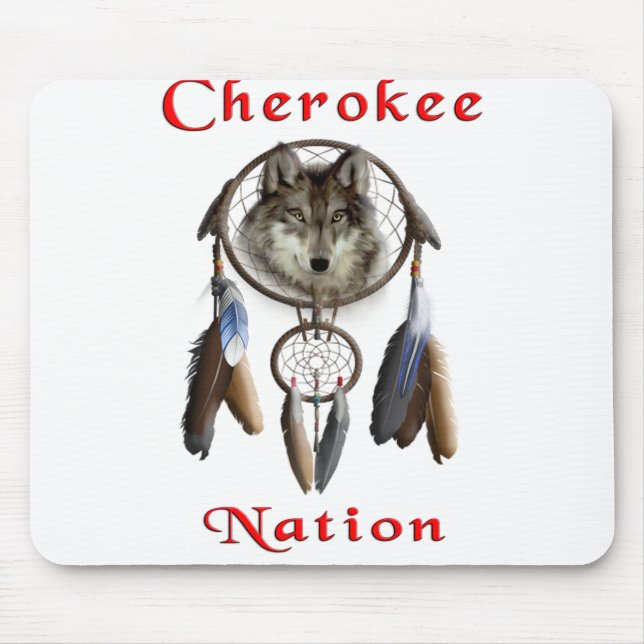 Mousepad Camiseta Nação Cherokee (Frente)