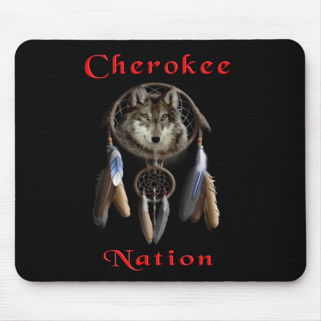 Mousepad Camiseta Nação Cherokee (Frente)