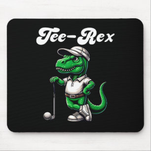 Mousepad Camiseta Rex Golfe T Rex Dinossauro Meninos Homens