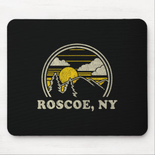Mousepad Camiseta Roscoe New York Ny Vintage Caminhada Mont