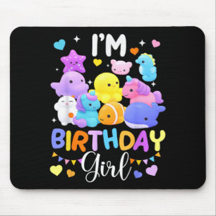 Mousepad Camiseta Squish Squad Combinando Com a Garota do A