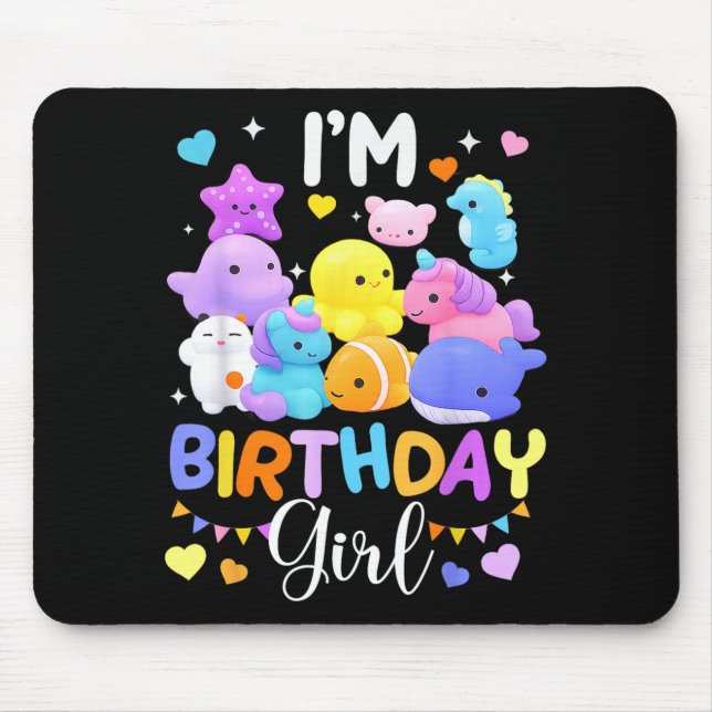 Mousepad Camiseta Squish Squad Combinando Com a Garota do A (Frente)