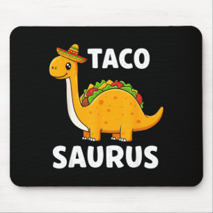 Mousepad Camiseta Tacosaurus taco dinossauro t rex - divert
