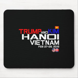Mousepad Camiseta Vietnam Suummit Kim e Trump