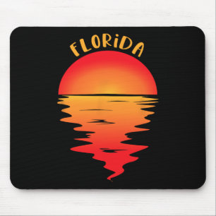 Mousepad Camiseta Vintage Florida Beach Sunset - Roupa de F