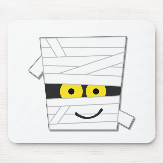 Mousepad Camisetas e presentes da múmia do Halloween (Frente)