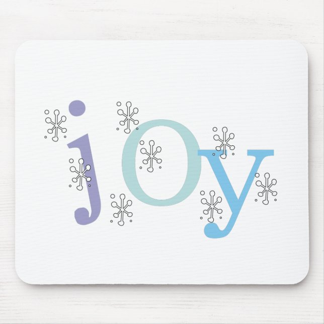 Mousepad CAMISETAS e presentes de Férias JOY (Frente)