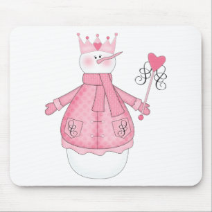 Mousepad Camisetas e presentes de Natal da Princesa de Neve
