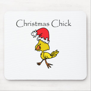 Mousepad Camisetas e presentes de Pintinho de Natal