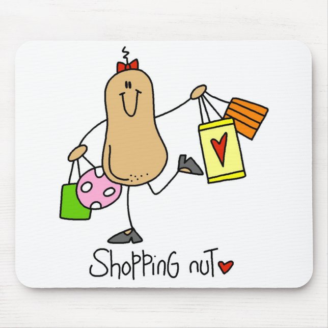 Mousepad Camisetas e Presentes do Shopping Nut (Frente)