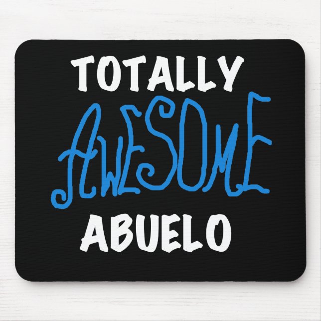 Mousepad Camisetas e presentes incríveis do Abuelo (Frente)