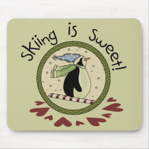 Mousepad Camisetas e presentes no feriado do Pinguim