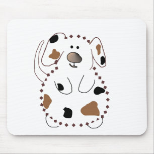 Mousepad Camisetas e presentes para cães de desenho animado