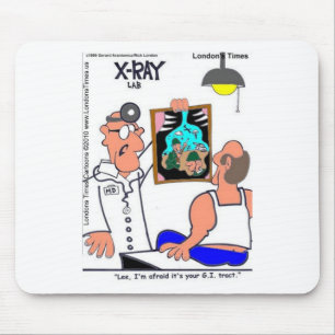 Mousepad CAMISETAS Gastrointestinais Engraçadas pelo Trato 