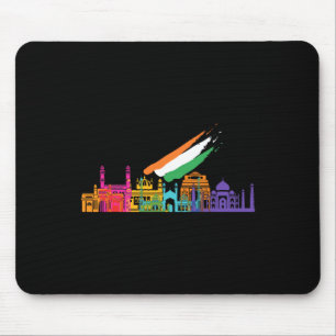 Mousepad Camisetas Gráfico do Dia da Independência Viagem Í