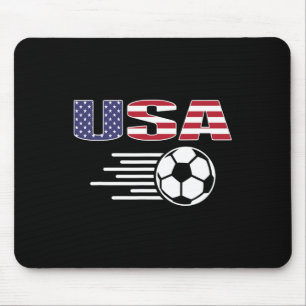 Mousepad Camisola de Fãs de Futebol Orgulhosamente American