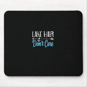 Mousepad Camisola Lake Hair Life Don't Care Capuz Pesca Vel