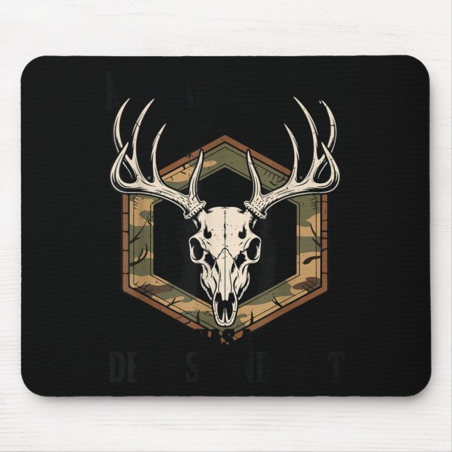 Mousepad Camo Deer Hunting My Family Tree Has Deer Stand In (Frente)