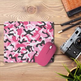 Mousepad Camo Floresta Rosa do Exército | Camo Forest Mouse