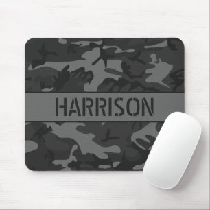 Mousepad Camouflage cinza Monogrammed