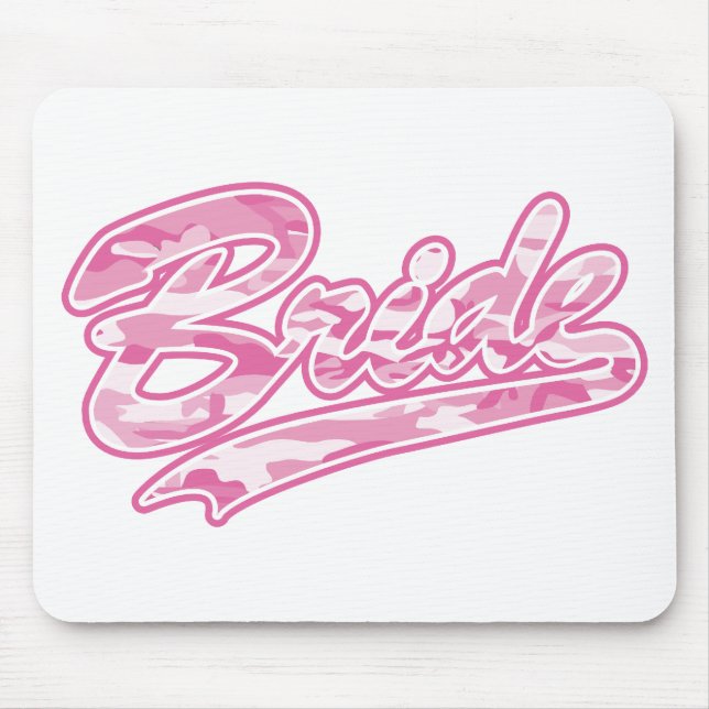 Mousepad Camouflage militar rosa (Frente)