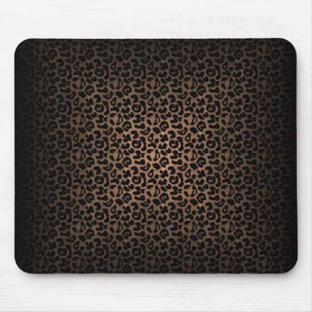 Mousepad Campanha de impressão leopardo (Frente)