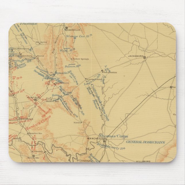 Mousepad Campanha do Tennessee (Frente)