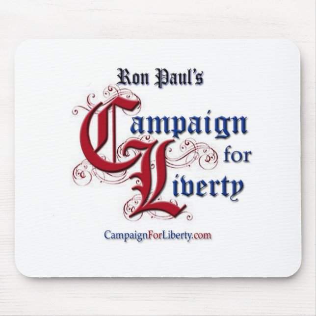 Mousepad Campanha para o tapete do rato RON PAUL da (Frente)
