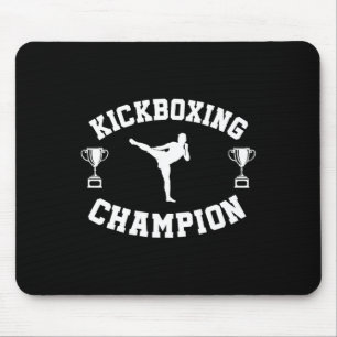 Mousepad Campeão de Kickboxing 