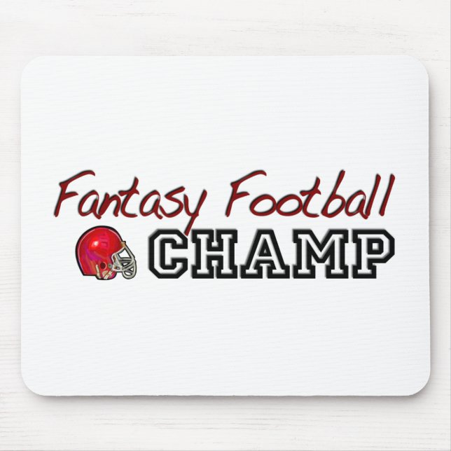 Mousepad Campeão do futebol da fantasia (Frente)