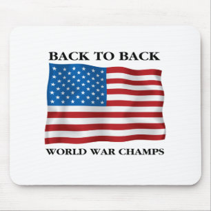 Mousepad Campeões da guerra mundial