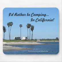 Camping, Mission Bay Beach, Califórnia