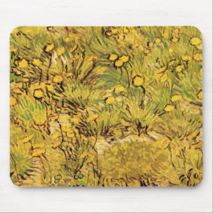 Mousepad Campo das flores amarelas por Vincent van Gogh