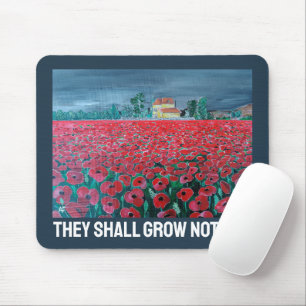 Mousepad Campo de Amapolas Pintura de Alfred Fox
