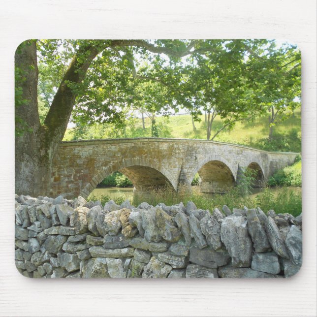 Mousepad Campo de batalha nacional Antietam: Ponte Burnside (Frente)