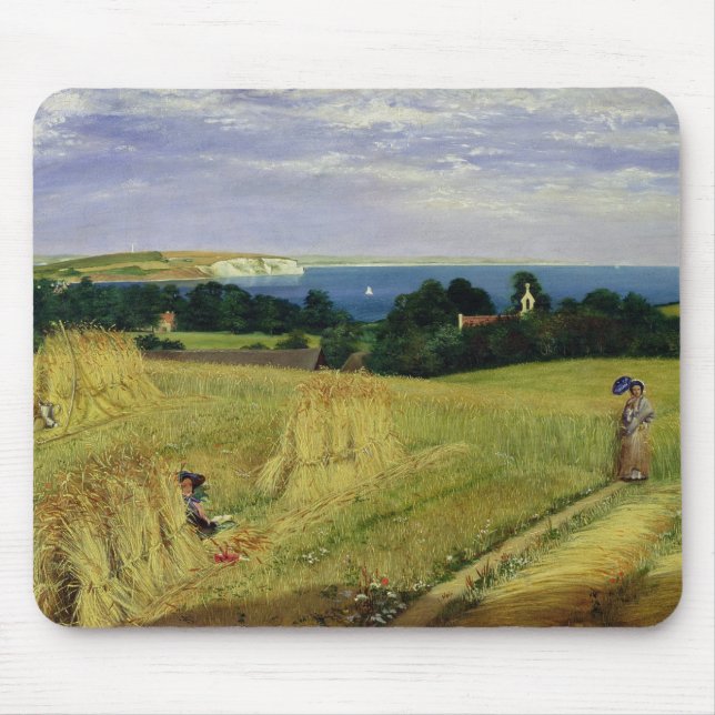 Mousepad Campo de milho na ilha do Wight (Frente)