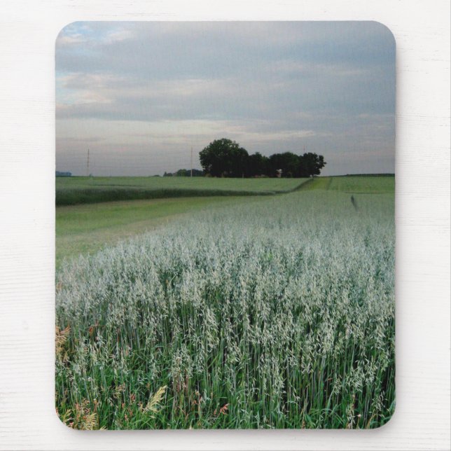 Mousepad Campo de trigo no centro-oeste (Frente)