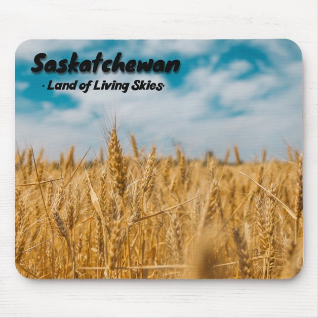 Mousepad Campo de Trigo Saskatchewan (Frente)