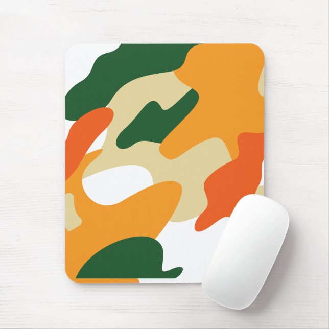 Mousepad camuflagem (Com mouse)