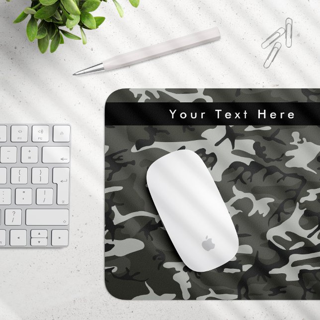 Mousepad Camuflagem Cinza, Camuflagem, Militar, Exército (Criador carregado)