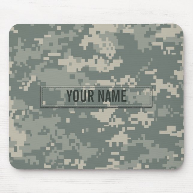 Mousepad Camuflagem da ACU do exército customizável (Frente)