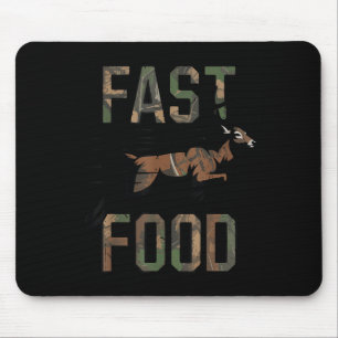 Mousepad Camuflagem de comida rápida para caça de veados jo