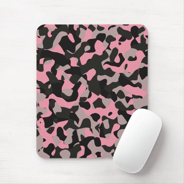 Mousepad Camuflagem de Gatinho (Com mouse)