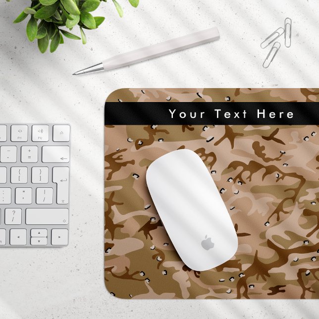 Mousepad Camuflagem Desértica Com Seixos, Militar, Exército (Criador carregado)