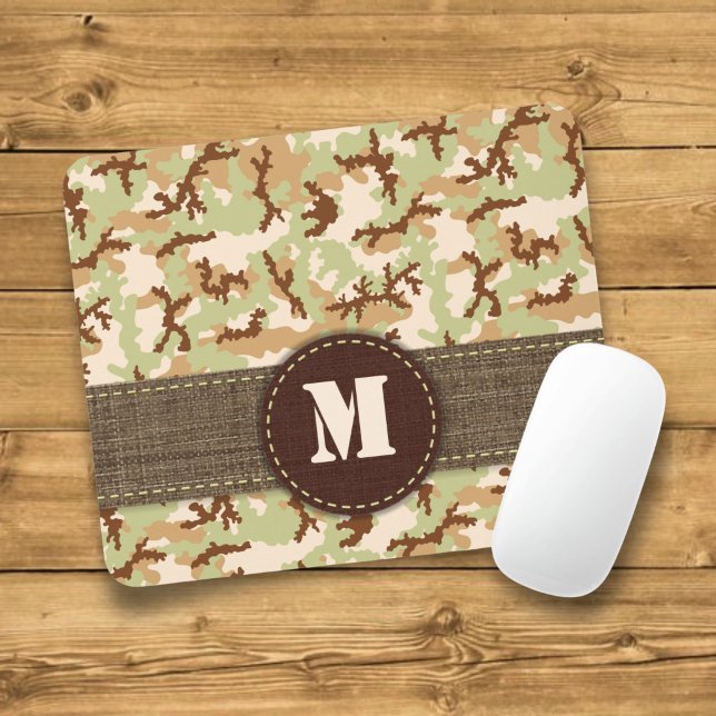 Mousepad Camuflagem do deserto (Criador carregado)