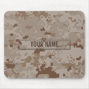 Mousepad Camuflagem do deserto de Digitas customizável