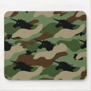 Mousepad Camuflagem do unicórnio