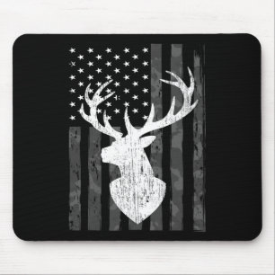 Mousepad Camuflagem engraçada da bandeira dos EUA, caça ao