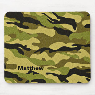 Mousepad Camuflagem Exército Camo